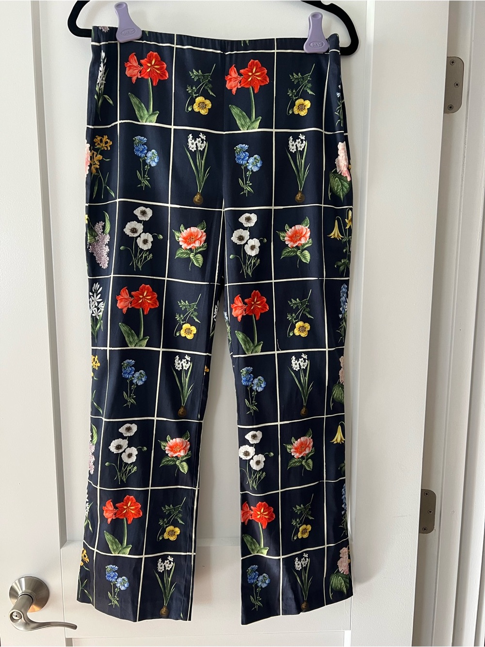 Tuckernuck Ashford Pant in Navy Fresh Bud Print